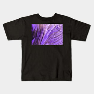 Purple Painting Kids T-Shirt